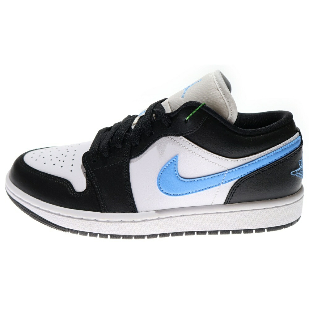 NIKE(ナイキ) サイズ:25.0cm WMNS AIR JORDAN 1 LOW DC0774-041 エアジョーダン1 ロー ローカットスニーカー ホワイト/ブラック US8/25.0cm【新古品/中古】【程度S】【カラーホワイト】【オンライン限定商品】