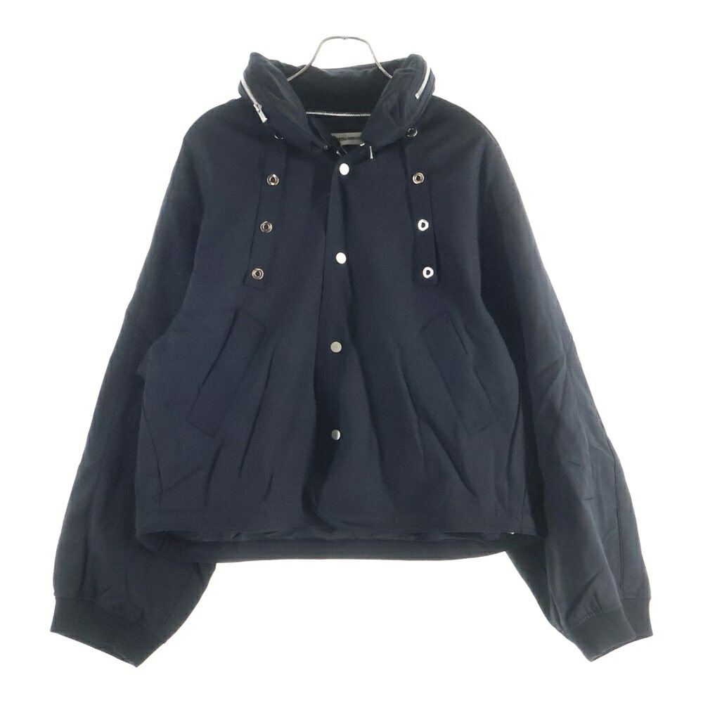 FFFPOSTALSERVICE(トリプルエフポスタルサービス) サイズ:L 25SS Reia Hooded Parachute Jacket レイアフードパラシュートジャケット FFFPSSS2508 ブラック【新古品/中古】【程度S】【カラーブラック】【取扱店舗BRING有楽町マルイ店】｜ブランド買取・販売　BRING