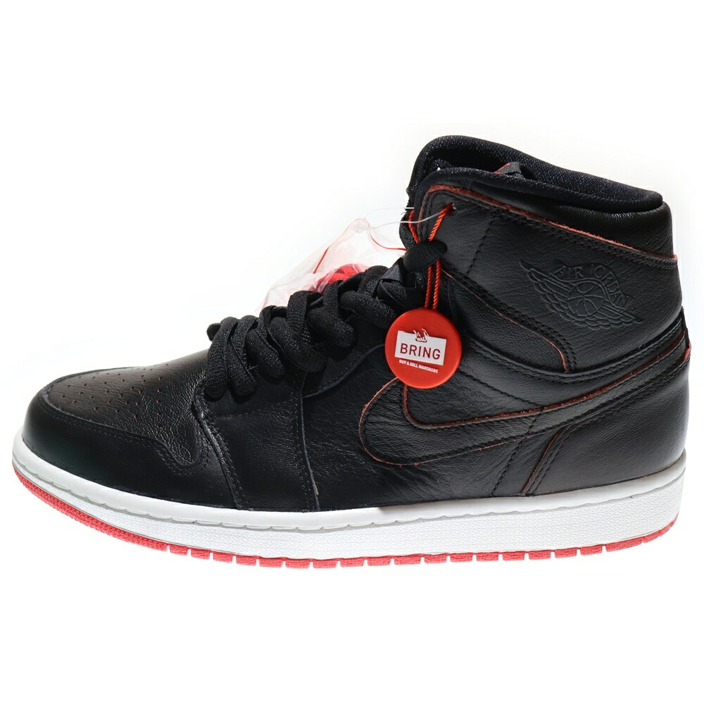 NIKE SB(ナイキエスビー) 大きさ:28.0珊 AIR JORDAN1 HIGH エアジョーダン1 ランス お山 ハイカットスニーカー 黒いこと US10/28珊 653532-002【新古品/中古】【度合いS】【色つや黒いこと】【取りまわしバス発着場BRING仙台店】