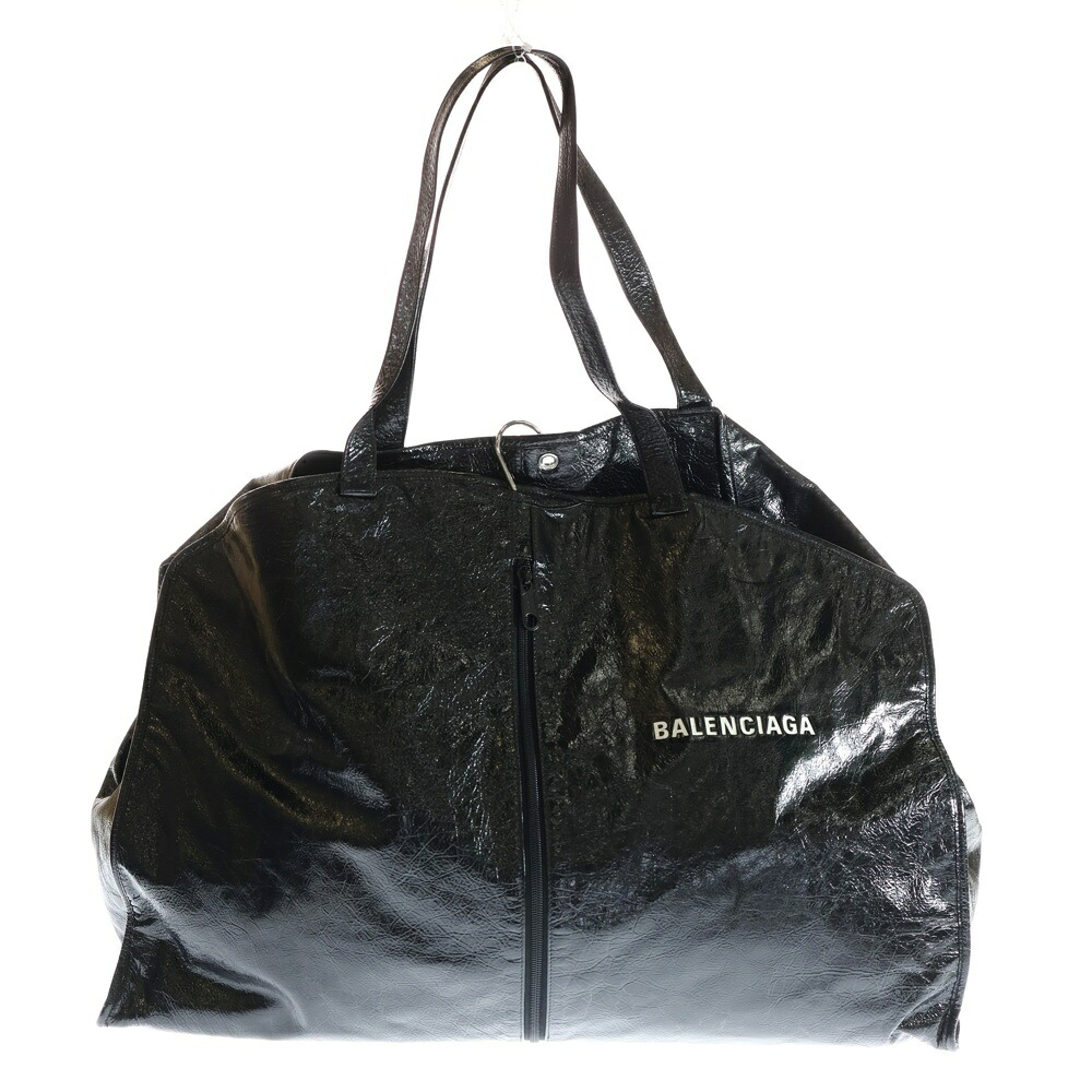 BALENCIAGA(バレンシアガ) サイズ:FREE Garment ハンドバッグ ガーメントトートバック ブラック【中古】【程度A】【カラーブラック】【取扱店舗BRING渋谷ANNEX店】