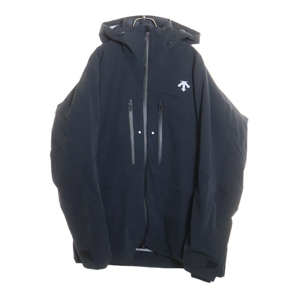 DESCENTE(デサント) 大きさ:0 AEROSTREAM SCHEMATECH SKI 3インチ1 ジップアップ フーデッド ナイロン スキーの板 スノーボード 上衣 黒いこと DW5FJK91M【新古品/中古】【座標軸S】【色合い黒いこと】【オンライン制限事項商いもの】