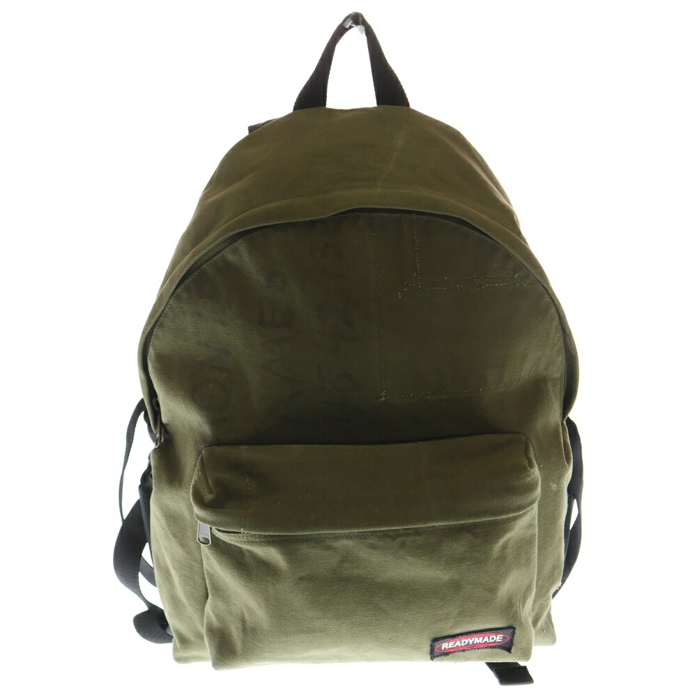 READYMADE オリーブグリーン リュック　未使用 楽天市場】【本物保証】 【京都屋質店】【READYMADE レディメイド