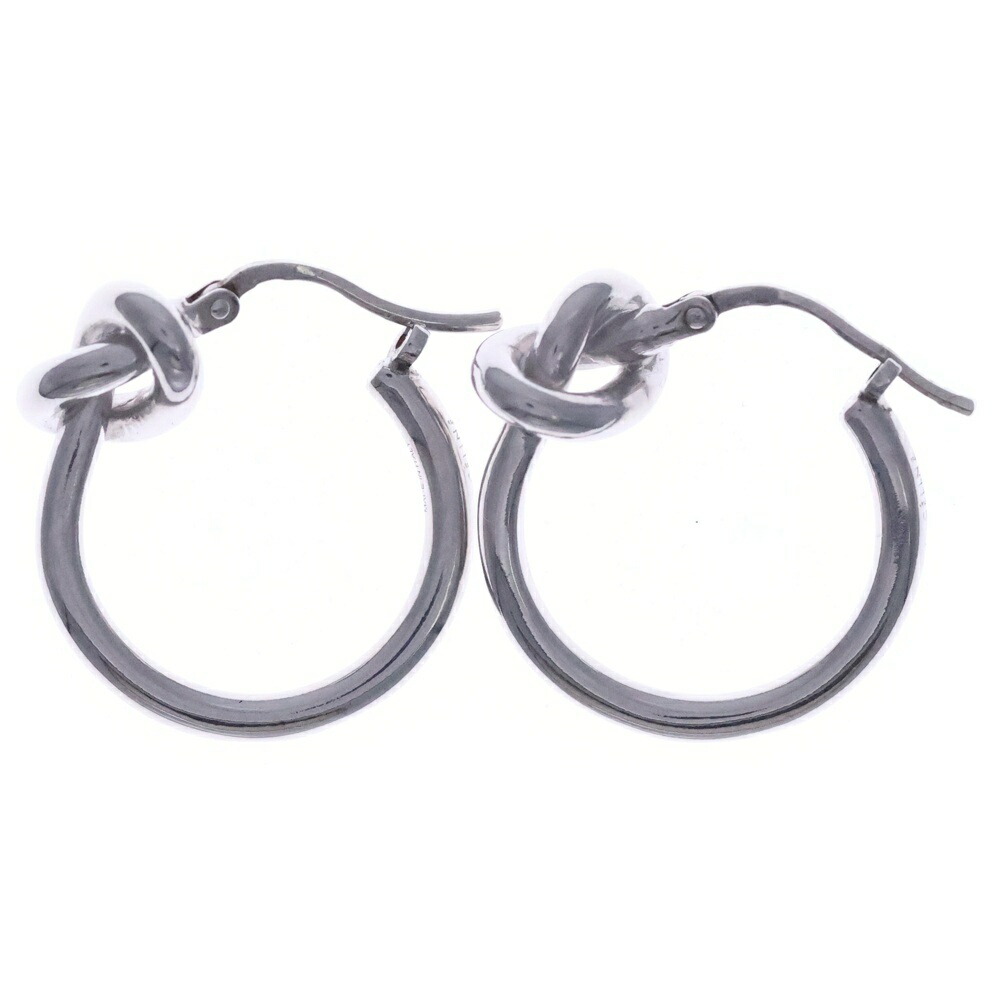 楽天市場】CELINE セリーヌ SCA1233 ノットスモール フープピアス 片耳