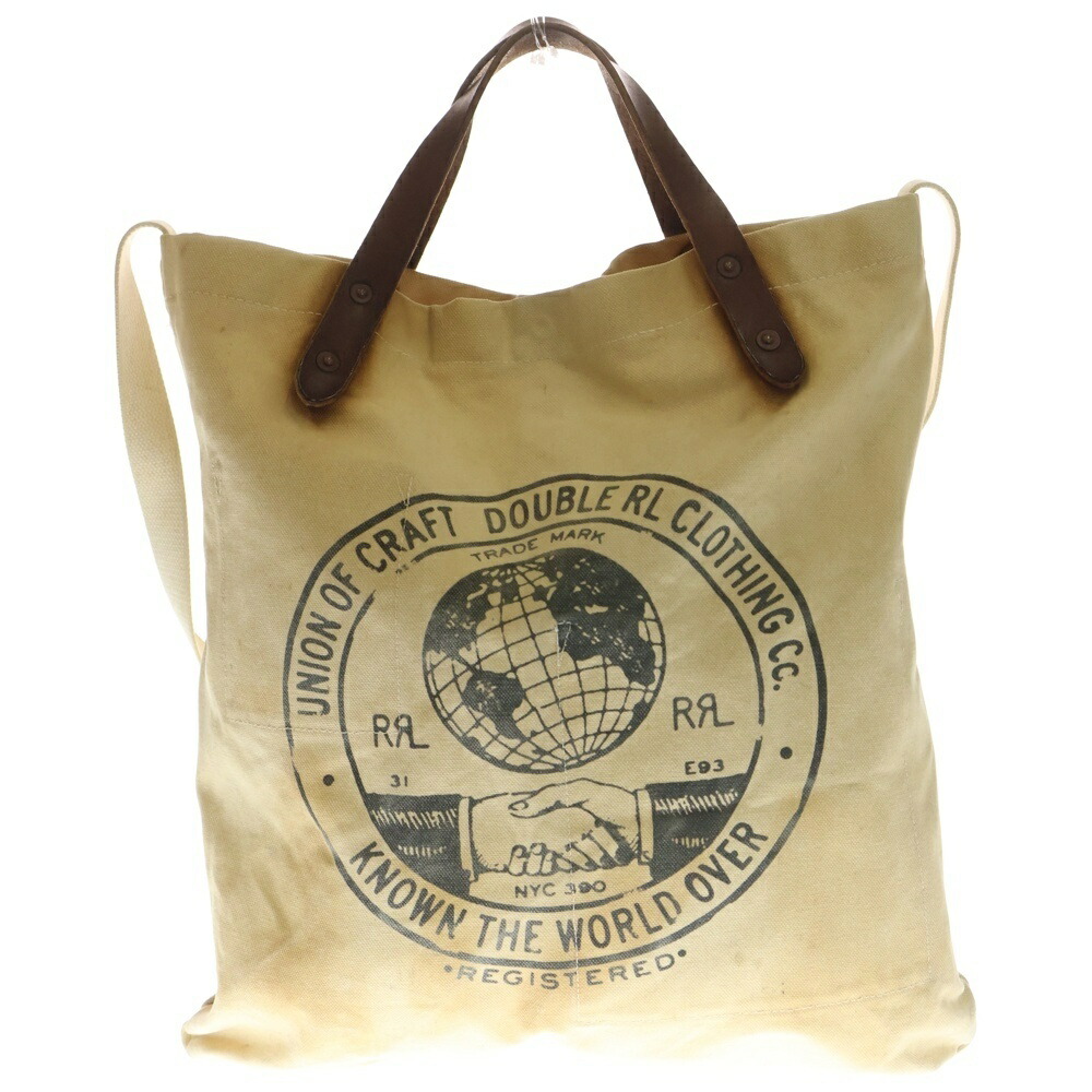楽天市場】RRL ダブルアールエル バッグ ヴィンテージ加工 レザー