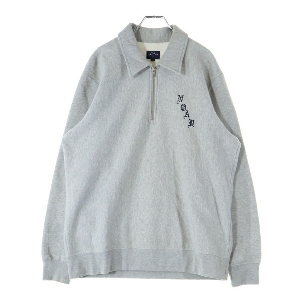 楽天市場】ノア NOAH NYC ロゴスウェット XLサイズ グレー コットン100