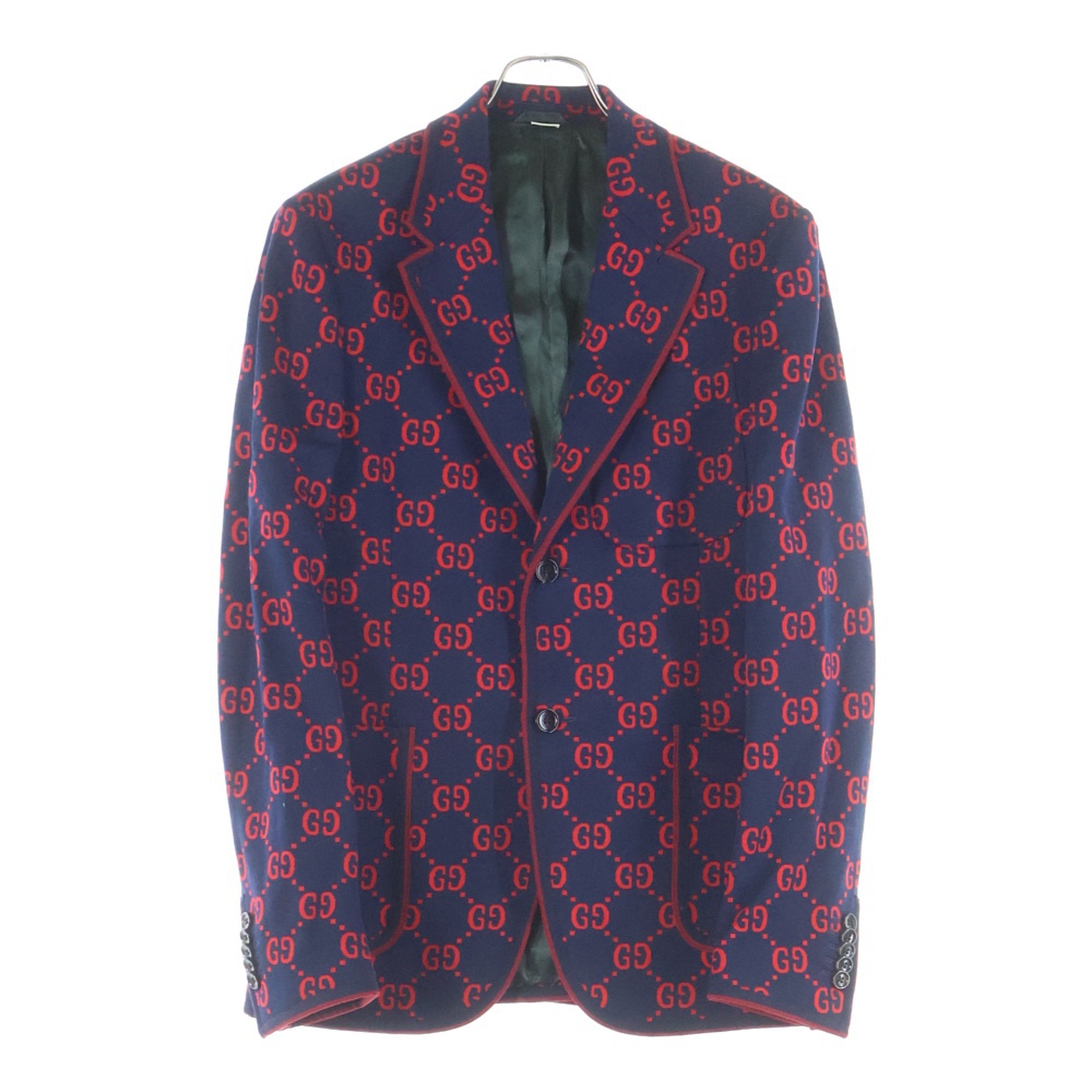 楽天市場】GUCCI(グッチ) サイズ:7ー48 GGロゴ 総柄 シングル