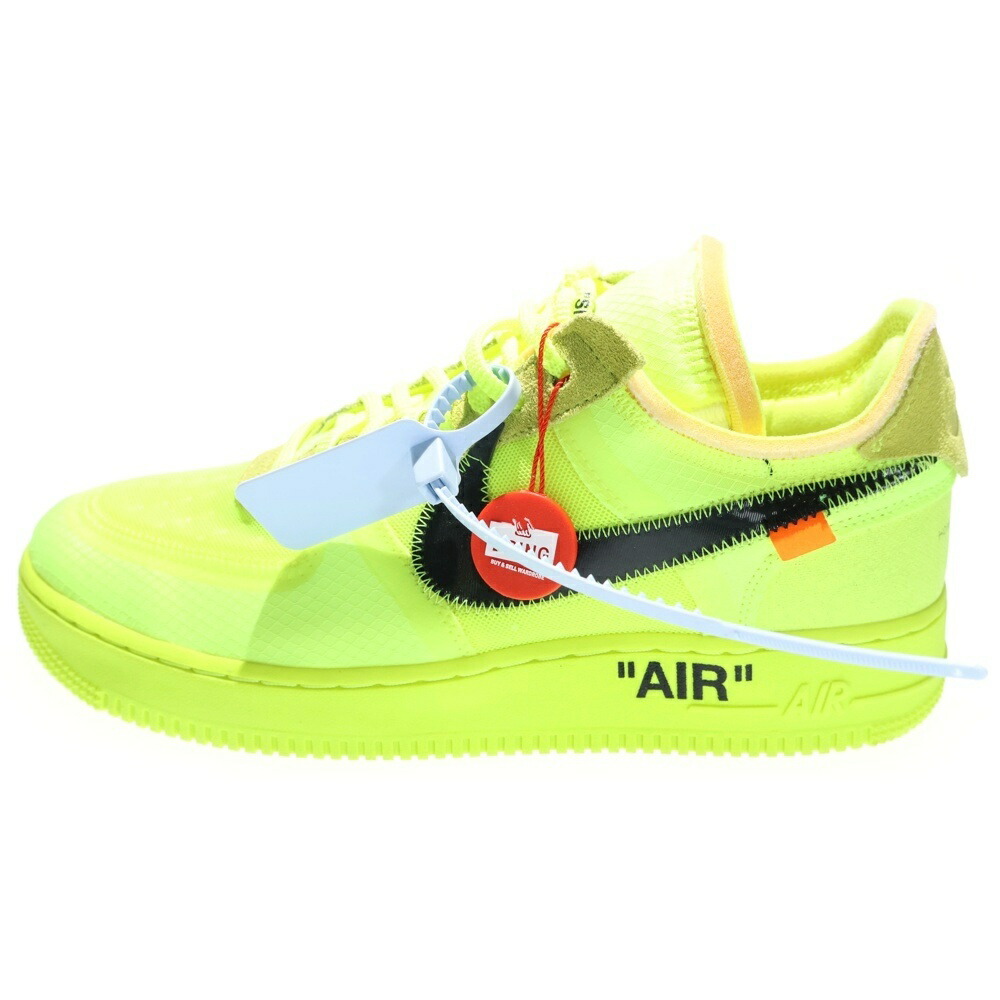 楽天市場】THE 10 : NIKE AIR FORCE 1 LOW OFF-WHITE volt/black-volt