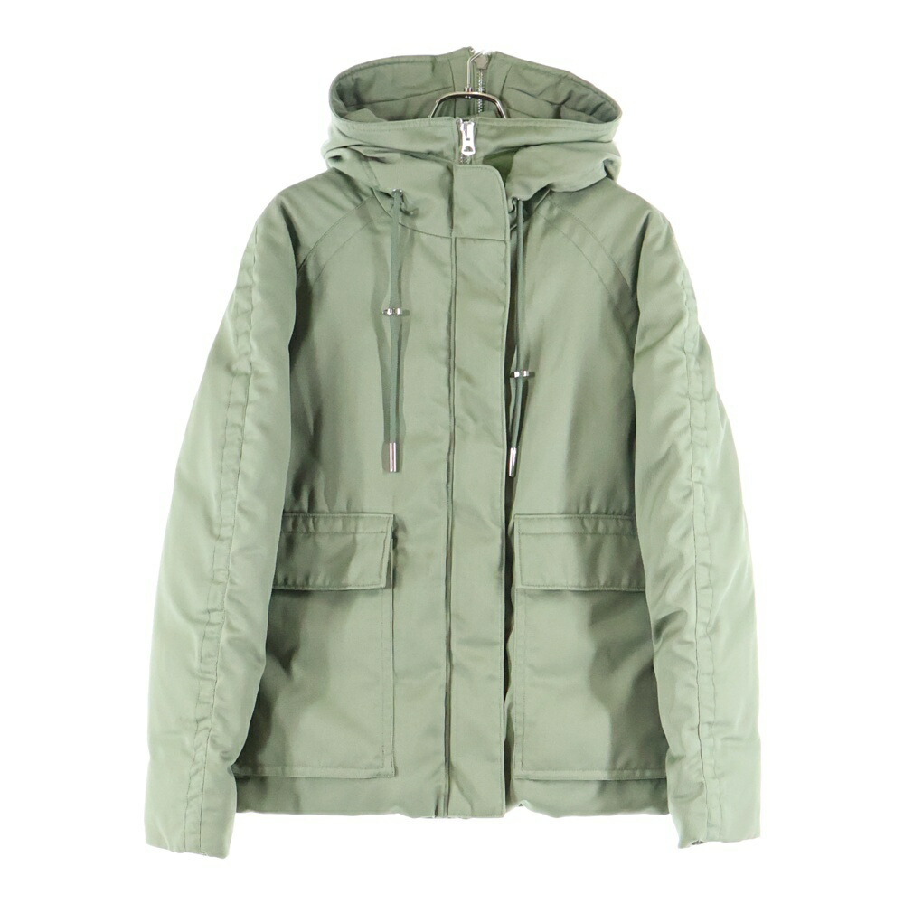 Acne Studios(アクネ ストゥディオズ) サイズ:36 ASA TECH PADDED JACKET アサテック ジップアップフーデッド 中綿ジャケット カーキ 12B163-【中古】【程度B】【カラーグリーン】【オンライン限定商品】｜ブランド買取・販売　BRING