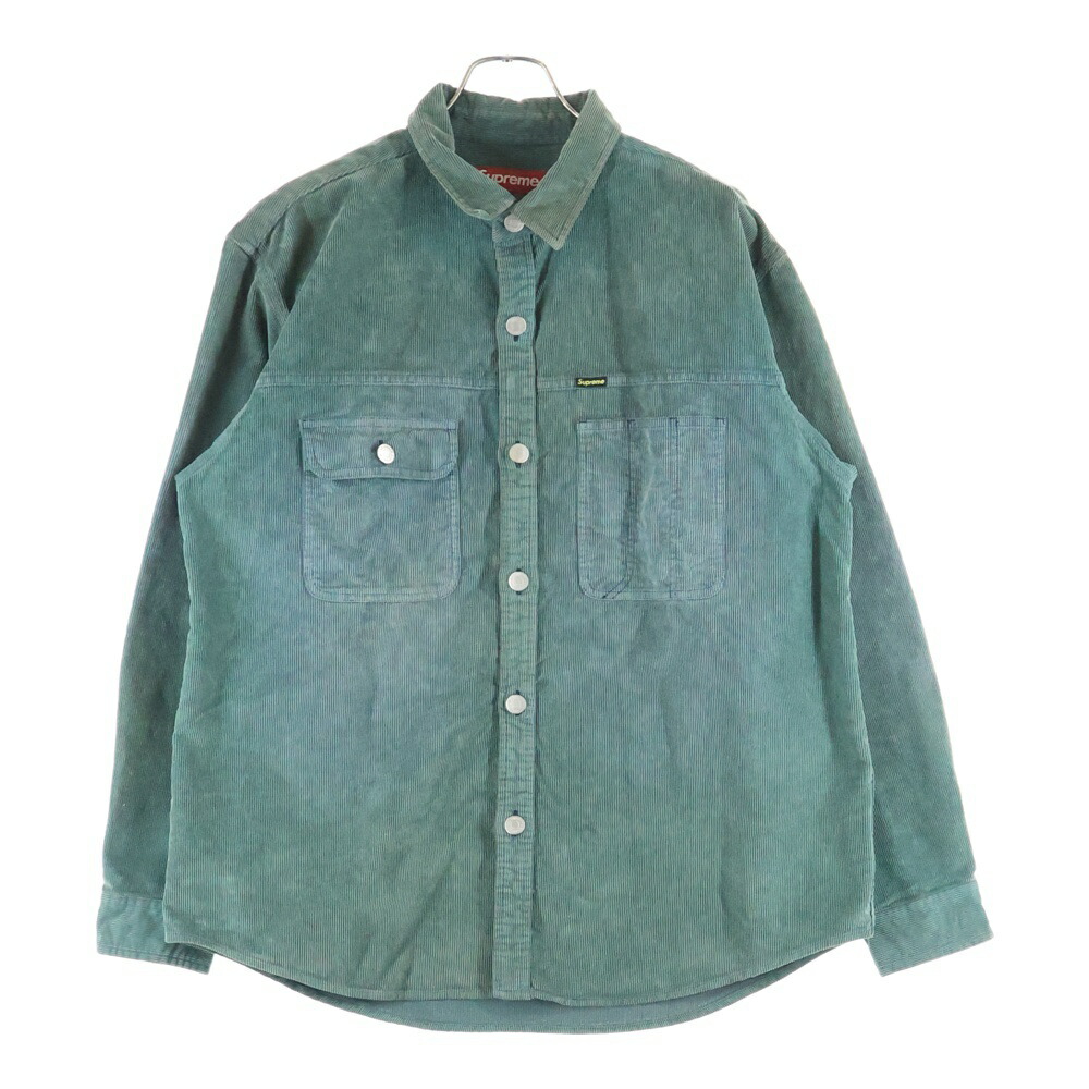 楽天市場】21SS SUPREME Washed Corduroy Shirt 茶 XL シュプリーム