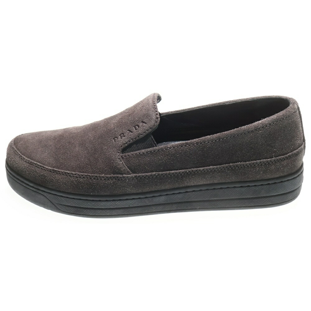 楽天市場】PRADA(プラダ) サイズ:36 スエードレザーヒールローファー