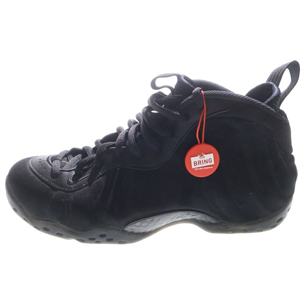 NIKE(ナイキ) サイズ:26.0cm Air Foamposite One Black Suede エアフォーム ワン ブラックスウェード ローカットスニーカー ブラック US8/26cm 575420-006【中古】【程度B】【カラーブラック】【取扱店舗BRING大宮店】