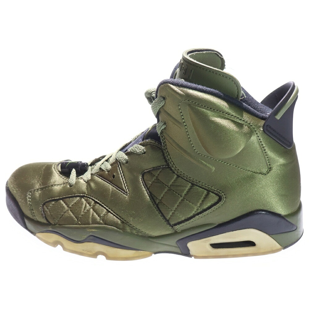 NIKE(ナイキ) 大いさ:US8.5/26.5糎 JORDAN 6 RETRO PINNACLE エアジョーダン6 レトロ 尖塔 ピーアールオーエムオー 航空 スウェーター ハイカットスニーカー US10/28糎 AH4614-303【中古】【座標軸B】【色合い緑であること】【取りまわしバス発着場BRING THRIFT CLOSET 幕張店】