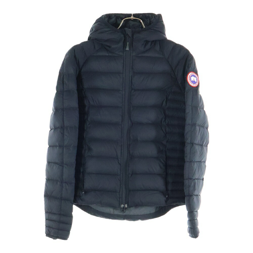 CANADA GOOSE(カナダグース) サイズ:XS BROOKVALE HOODY ブルックベル フーディ ナイロン ダウンジャケット パーカー ブラック 5501L【中古】【程度B】【カラーブラック】【オンライン限定商品】|ブランド買取・販売 BRING