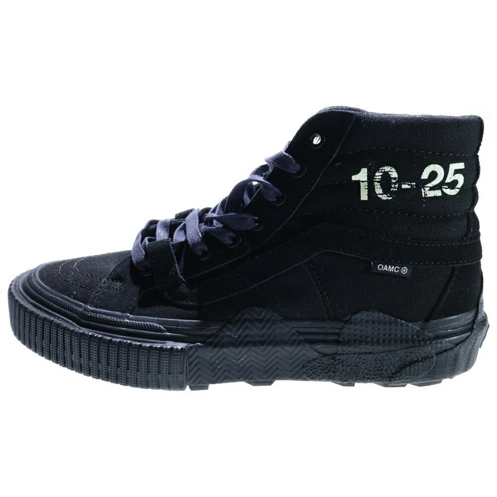WTAPS(ダブルタップス) サイズ:26.5cm 25AW× VANS Sk8-Hi GL Lug スケートハイ スニーカー バンズ ブラック 252VNOAD-FWM01S【中古】【程度A】【カラーブラック】【取扱店舗原宿】