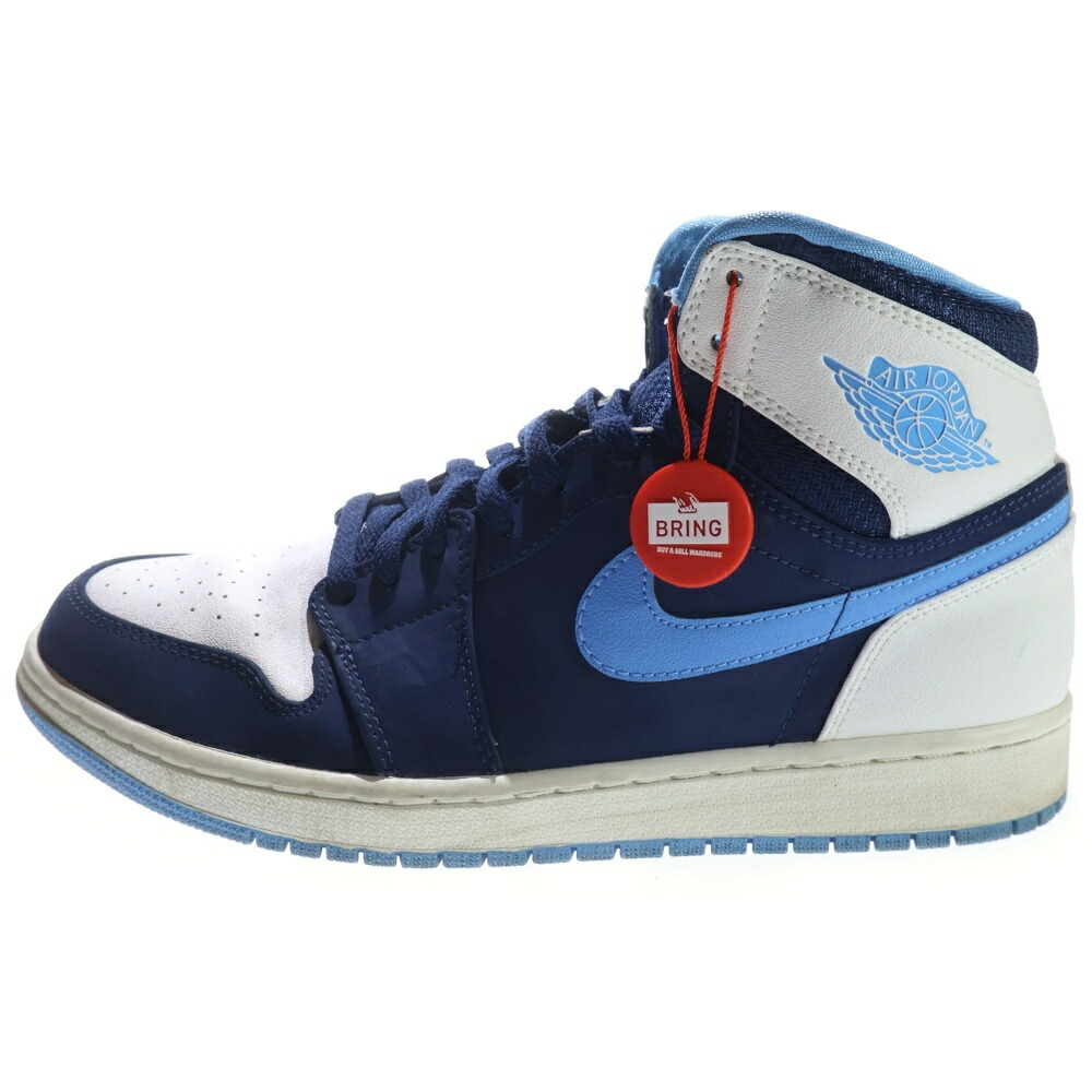 NIKE(ナイキ) 大いさ:27.5糎 【褒めたたえる用2014年製】AIR JORDAN 1 RETRO HIGH CHRIS PAUL PE 332550-402 エアジョーダン1 クリス・極点 ミッドカットスニーカー US9.5/27.5糎 青碧/白いこと【中古】【座標軸B】【色合い青碧】【取りまわしバス発着場BRING KICKS】