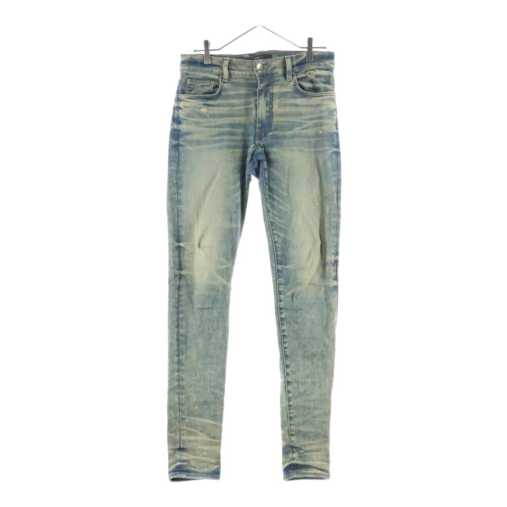 楽天市場】AMIRI(アミリ) サイズ:34 19SS Art Patch Skinny Jeans