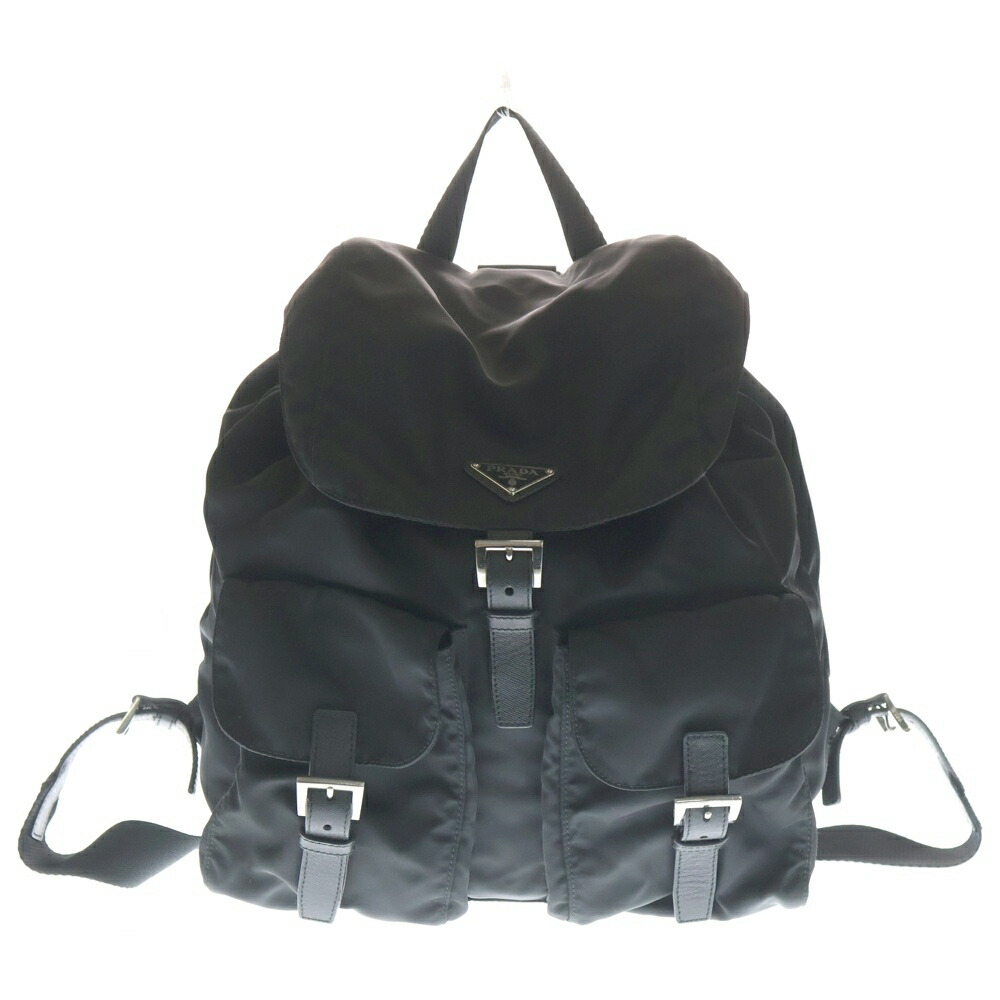 楽天市場】PRADA（プラダ）バックパック ネイビー ナイロン