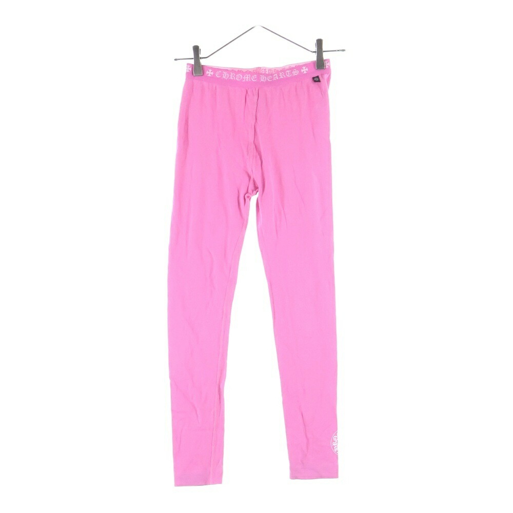 CHROME HEARTS(クロムハーツ) サイズ:M ホースシュープリント レギンス レディース ピンク【中古】【程度A】【カラーピンク】【取扱店舗BRING福岡天神店】|ブランド買取・販売 BRING