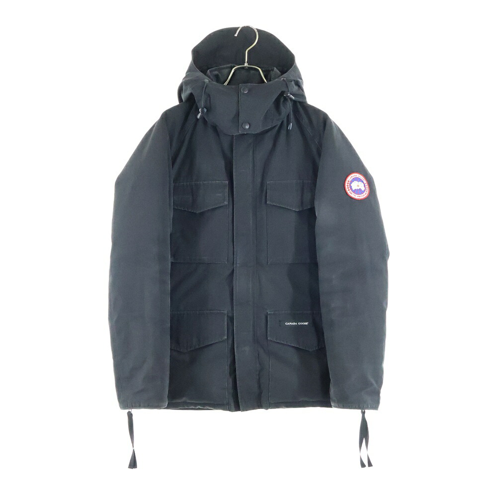 CANADA GOOSE(カナダグース) 大きさ:M 4078JMB カムループス 落ちこむ上衣 黒いこと【中古】【座標軸C】【色合い黒いこと】【オンライン制限事項商いもの】