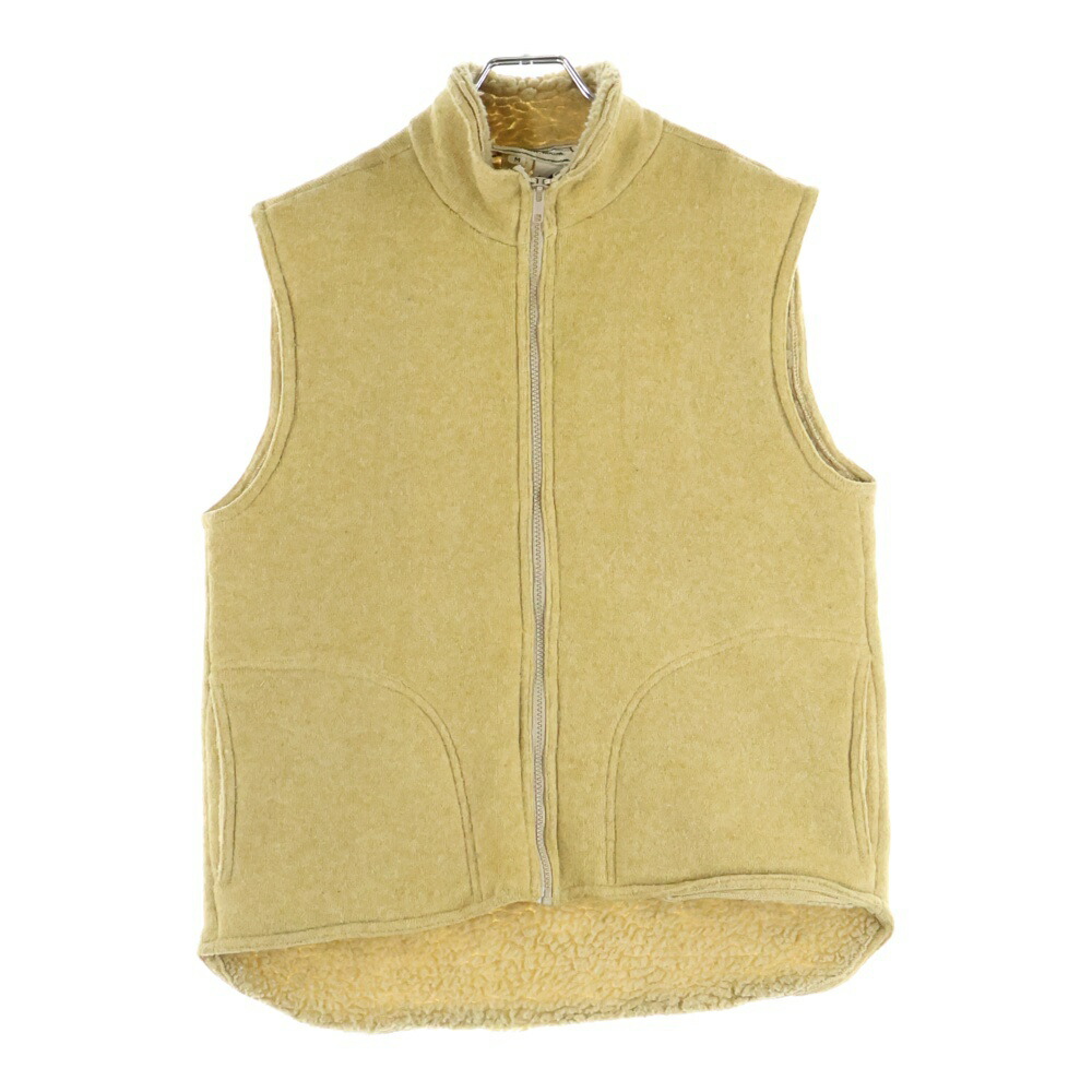 PATAGONIA(パタゴニア) サイズ:M 70S ×L.L.Bean VINTAGE PILE VEST ヴィンテージ エルエルビーン ボア フリース パイルベスト ベージュ【中古】【程度C】【カラーベージュ】【オンライン限定商品】
