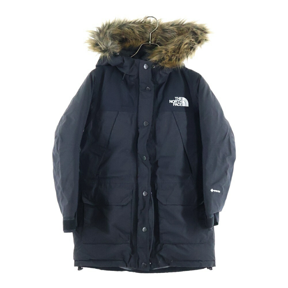 THE NORTH FACE(ザノースフェイス) 大きさ:S GORE-TEX MOUNTAIN DOWN COAT ゴアテックス ファーフーデッド マウンテンダウンコート 黒いこと NDW91935【中古】【座標軸B】【色合い黒いこと】【オンライン制限事項商いもの】