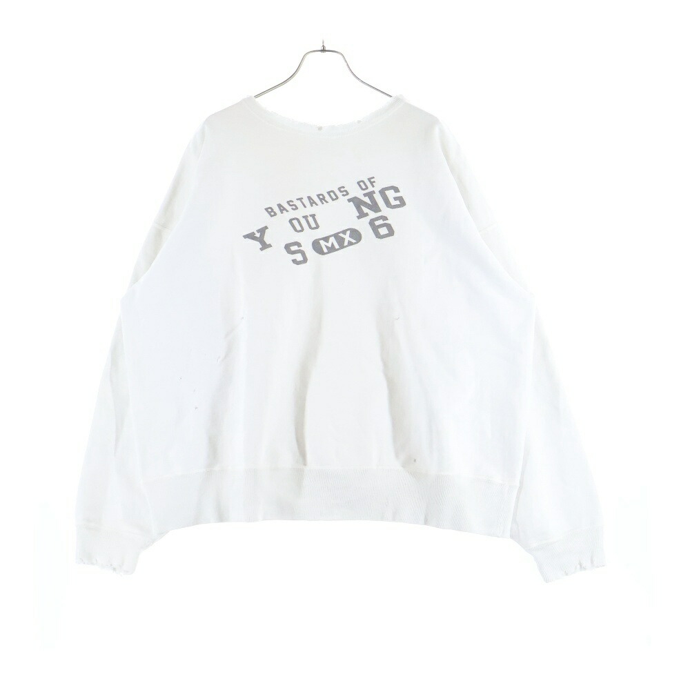 楽天市場】SAINT Mxxxxxx BerBerJin BJ_CREW NECK SWEAT / YOUNG / WHT