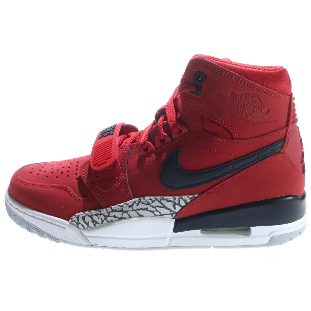 NIKE(ナイキ) 大きさ:26.0糎 JORDAN LEGACY 312 VERSITY RED ジョーダンレガシー312 バーシティレッド ハイカットスニーカー US8/26糎 AV3922-601【新古品/中古】【座標軸S】【色合い赤いこと】【オンライン制限事項商いもの】