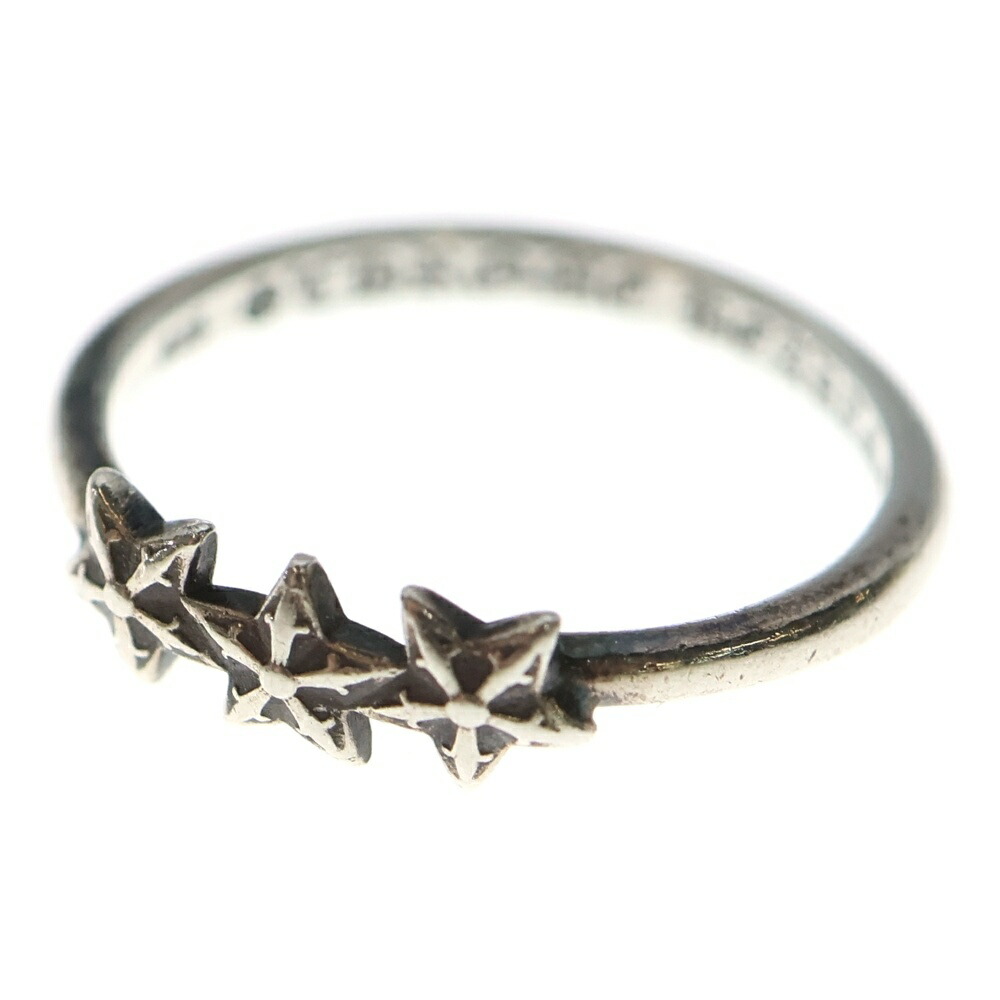 楽天市場】CHROME HEARTS 22K 3 STARS BUBBLEGUM RING クロムハーツ