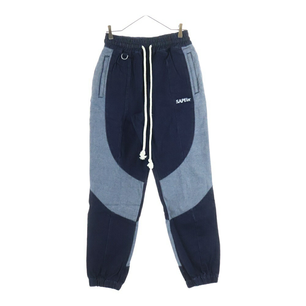 楽天市場】XXL【SAPEur DENIM TRACK PANTS INDIGO サプール デニム
