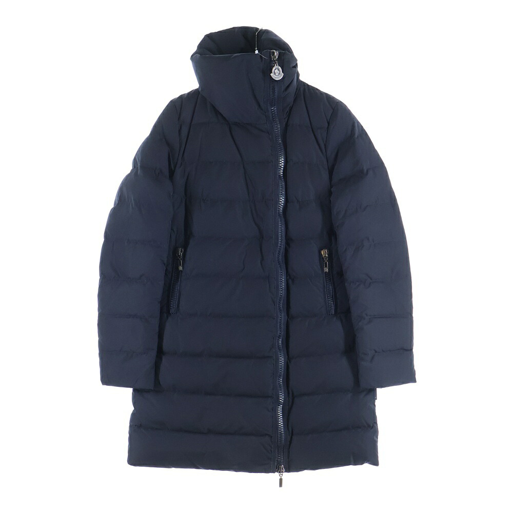 MONCLER(モンクレール) サイズ:00 GERBOISE ジェルボワーズ ジップアップ ダウンコート ネイビー レディース 320934937900 54543【中古】【程度B】【カラーネイビー】【オンライン限定商品】|ブランド買取・販売 BRING