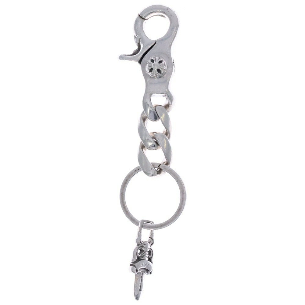 CHROME HEARTS(クロムハーツ) CLP CHN CLASSIC-S/ショートクラシックリンク 足がかりチェーン店 しろがね色 BCA070【中古】【座標軸B】【色合いしろがね色】【取りまわしバス発着場BRING心斎橋店】