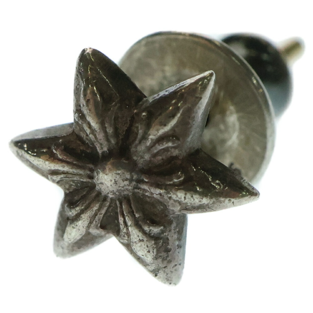 CHROME HEARTS(クロムハーツ) CO STAR はやりっ子 スタッドピアス しろがね色 BCA096【中古】【座標軸B】【色合いしろがね色】【取りまわしバス発着場渋谷】