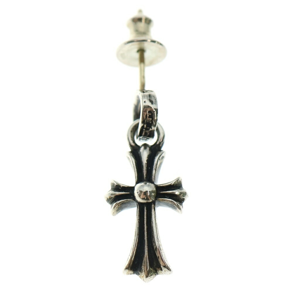CHROME HEARTS(クロムハーツ) BBY F PPRCHN ベイビーファットクロス 落っこちるピアス しろがね色 BCA090【中古】【座標軸B】【色合いしろがね色】【取りまわしバス発着場BRING仙台店】