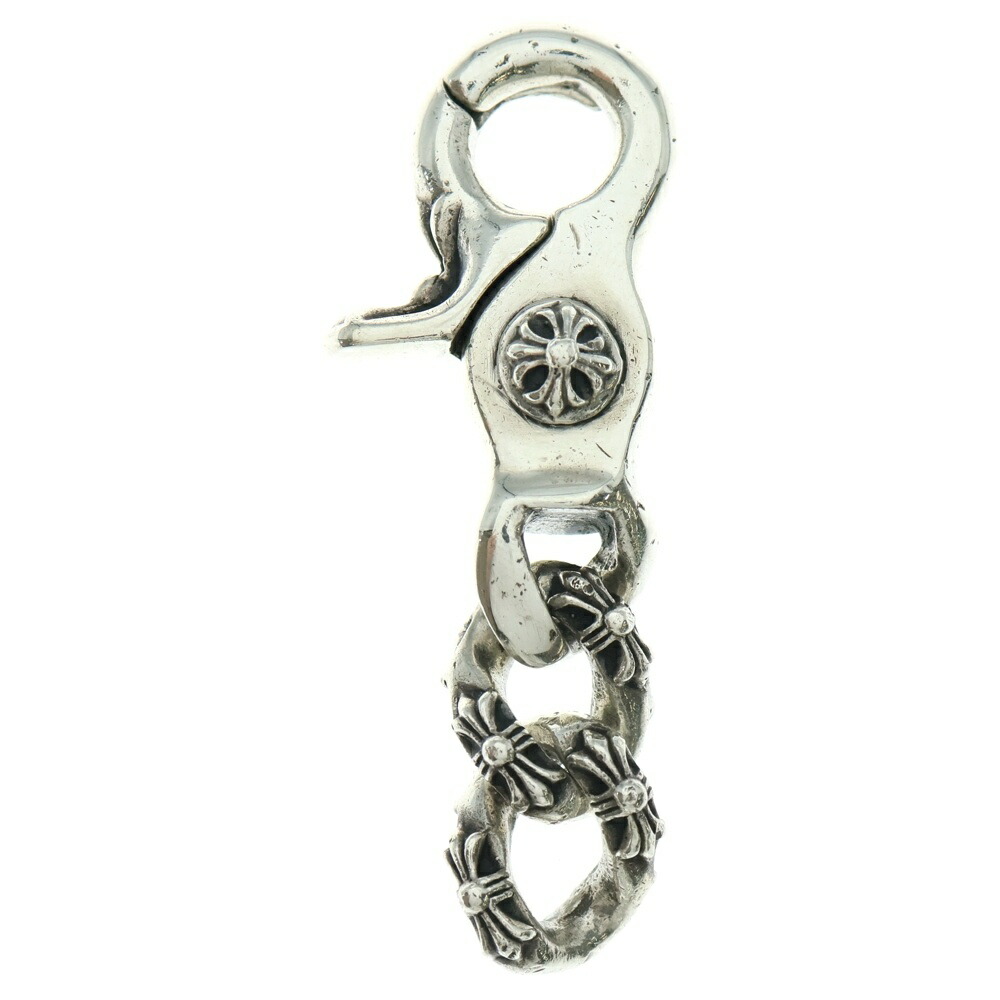 CHROME HEARTS(クロムハーツ) CLP CHN XFANCY-S/ショートエクストラファンシーリンク 足がかりチェーン店 しろがね色 BCA073【中古】【座標軸B】【色合いしろがね色】【取りまわしバス発着場BRING亜米利加村店】
