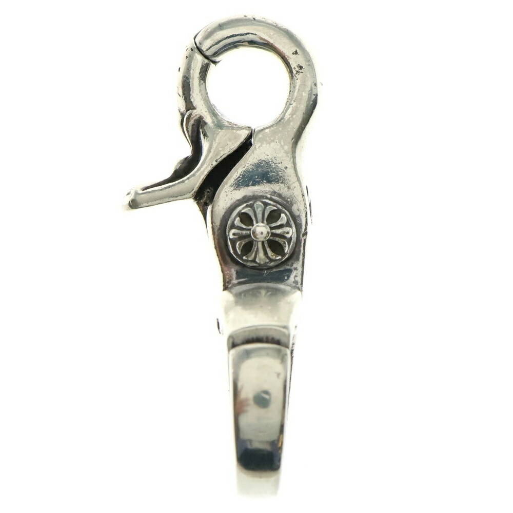 CHROME HEARTS(クロムハーツ) QUICK CLIP CROSS BALL クイックゼムクリップ クロスボール しろがね色 BCA078【中古】【座標軸B】【色つやしろがね色】【取りまわしバス発着場OneStyle名古屋運動場店】