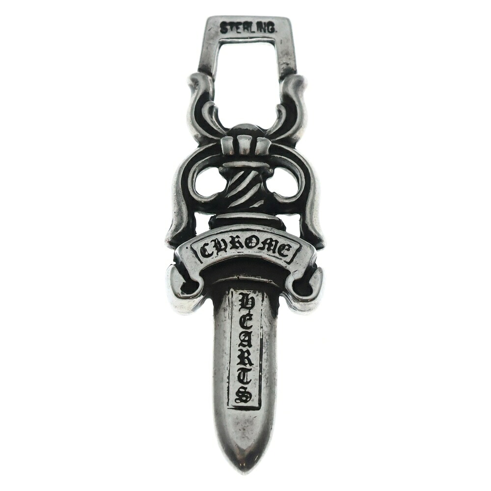 CHROME HEARTS(クロムハーツ) #10 DAGGER #10ダガー シャンデリヤとっ始め しろがね色 BCA194【中古】【度合いB】【色つやしろがね色】【取りまわしバス発着場BRING仙台店】