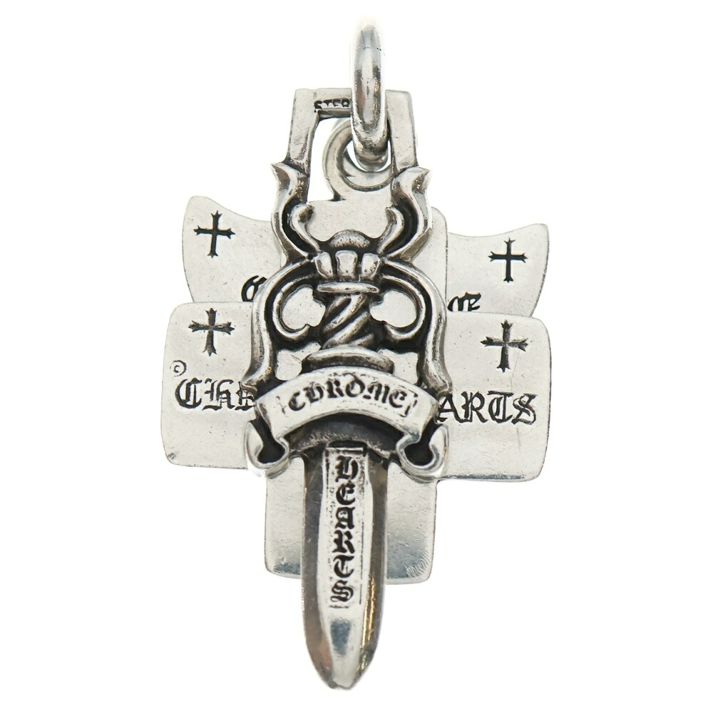CHROME HEARTS(クロムハーツ) 3TRINKETS 3トリンケッツ シャンデリヤいの一番 しろがね色 BCA202【中古】【座標軸B】【色合いしろがね色】【取りまわしバス発着場BRING福岡天神店】