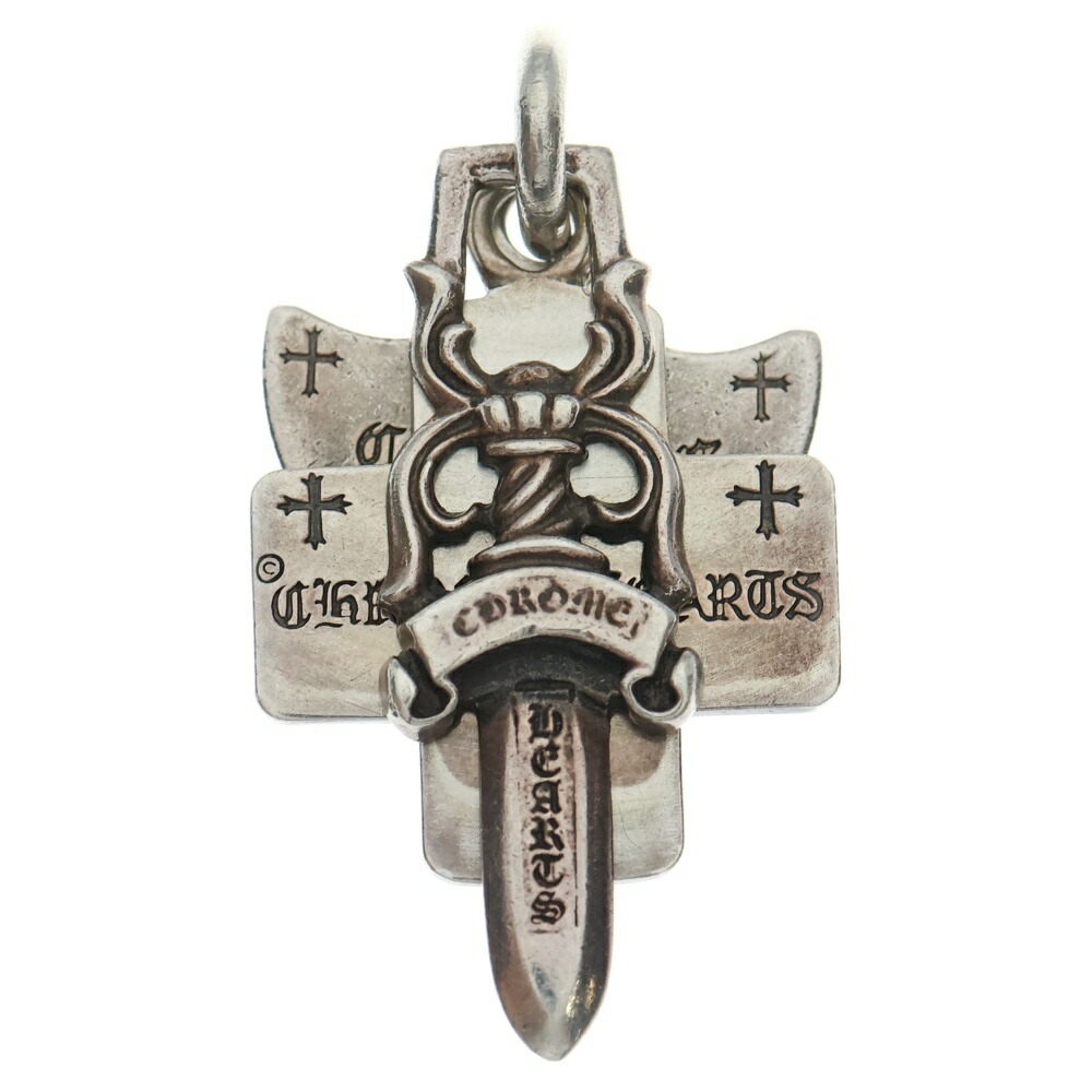 CHROME HEARTS(クロムハーツ) 3TRINKETS 3トリンケッツ シャンデリヤいの一番 しろがね色 BCA202【中古】【座標軸B】【色合いしろがね色】【取りまわしバス発着場OneStyle名古屋運動場店】