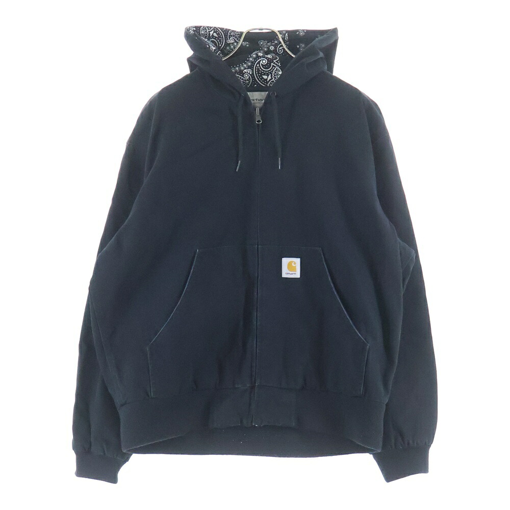 Carhartt WIP(カーハート ダブリューアイピー) サイズ:L OG ACTIVE BANDANA JACKET バンダナ アクティブジャケット ブラック A211054.00E.06.03【中古】【程度A】【カラーブラック】【取扱店舗BRING大宮店】|ブランド買取・販売 BRING