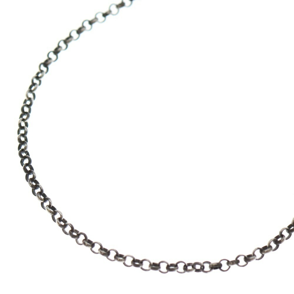 CHROME HEARTS(クロムハーツ) 大いさ:18.0inch NECKCHAIN R18 ロールチェーンネックレス 18inch しろがね色 BCA083【中古】【座標軸B】【色合いしろがね色】【取りまわしバス発着場BRING横浜ビブレ店】