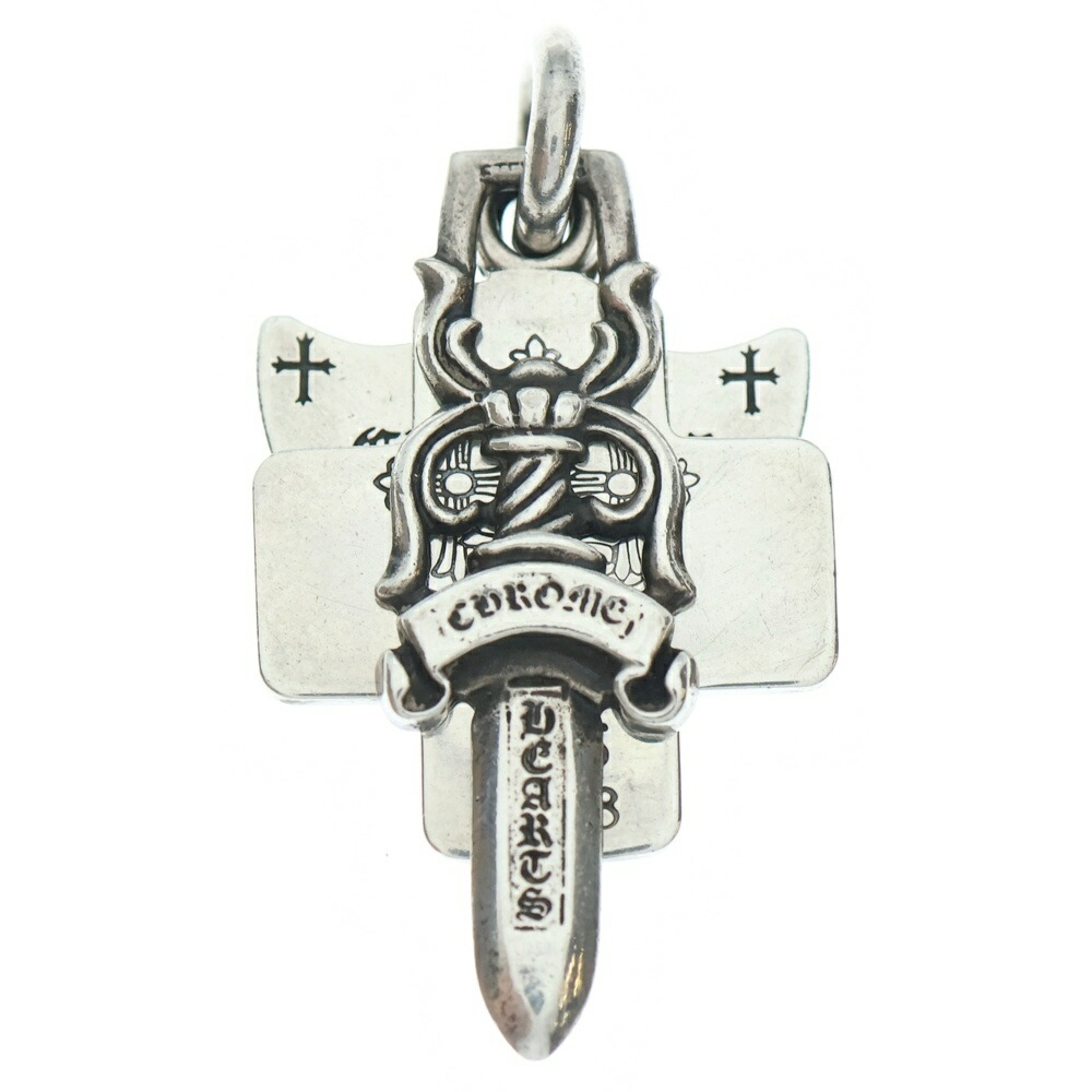 CHROME HEARTS(クロムハーツ) 3TRINKETS 3トリンケッツ シャンデリヤいの一番 しろがね色 BCA202【中古】【座標軸B】【色合いしろがね色】【取りまわしバス発着場BRING有楽町マルイ店】