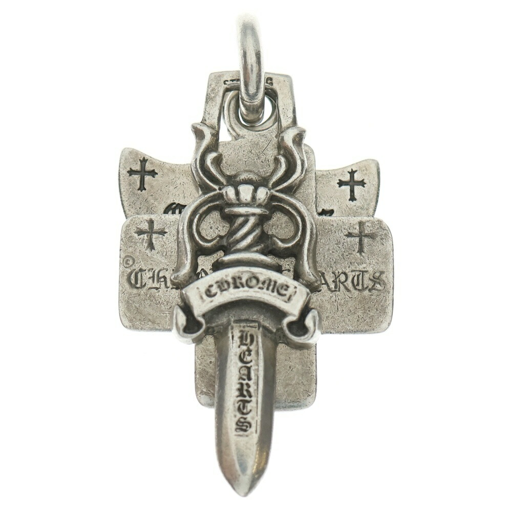 CHROME HEARTS(クロムハーツ) 3TRINKETS 3トリンケッツ シャンデリヤいの一番 しろがね色 BCA202【中古】【座標軸B】【色合いしろがね色】【取りまわしバス発着場OneStyle名古屋運動場店】