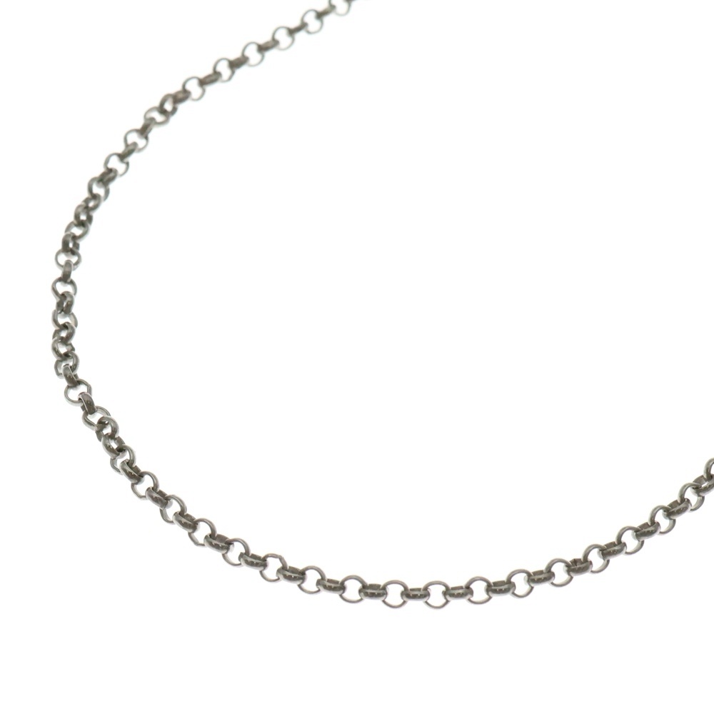 CHROME HEARTS(クロムハーツ) 大きさ:20.0inch NECKCHAIN R20 ロールチェーンネックレス 20inch しろがね色 BCA084【中古】【座標軸B】【色合いしろがね色】【取りまわしバス発着場OneStyle名古屋運動場店】