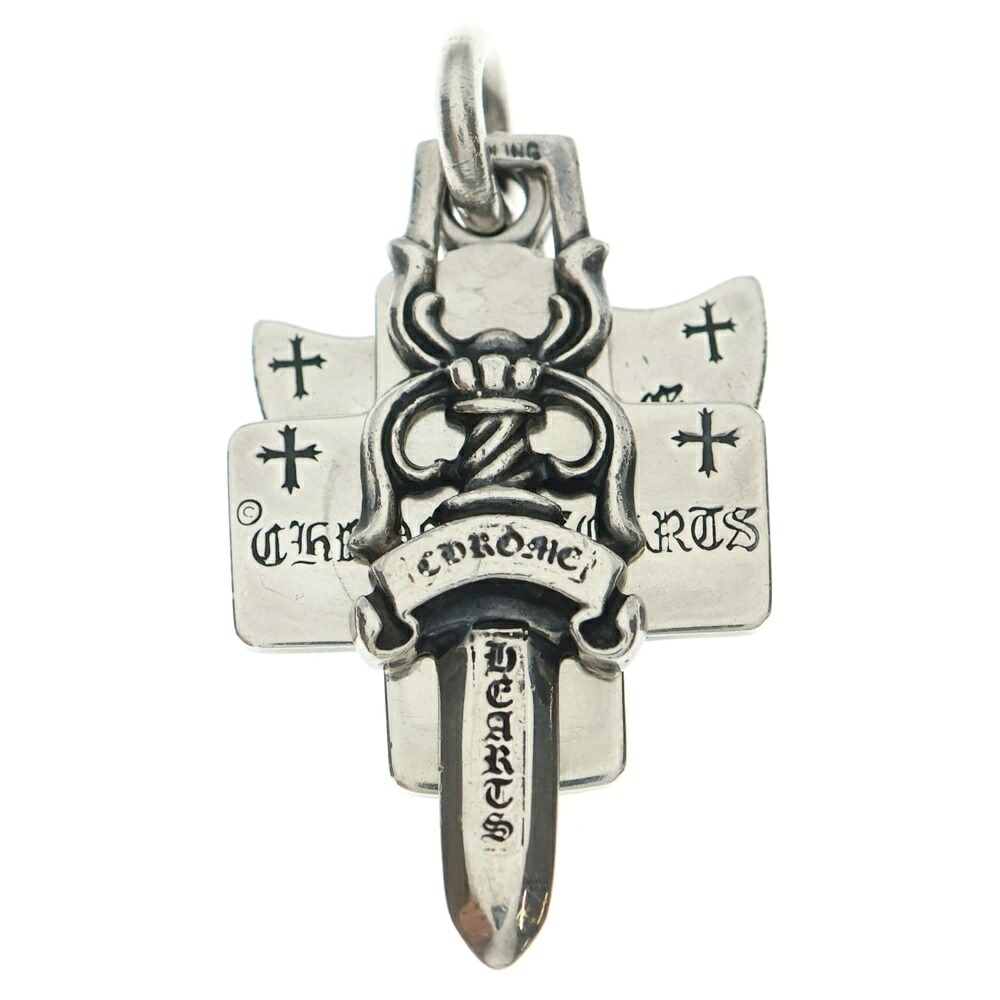 CHROME HEARTS(クロムハーツ) 3TRINKETS 3トリンケッツ シャンデリヤいの一番 しろがね色 BCA202【中古】【座標軸B】【色合いしろがね色】【取りまわしバス発着場BRING梅田茶屋町店】
