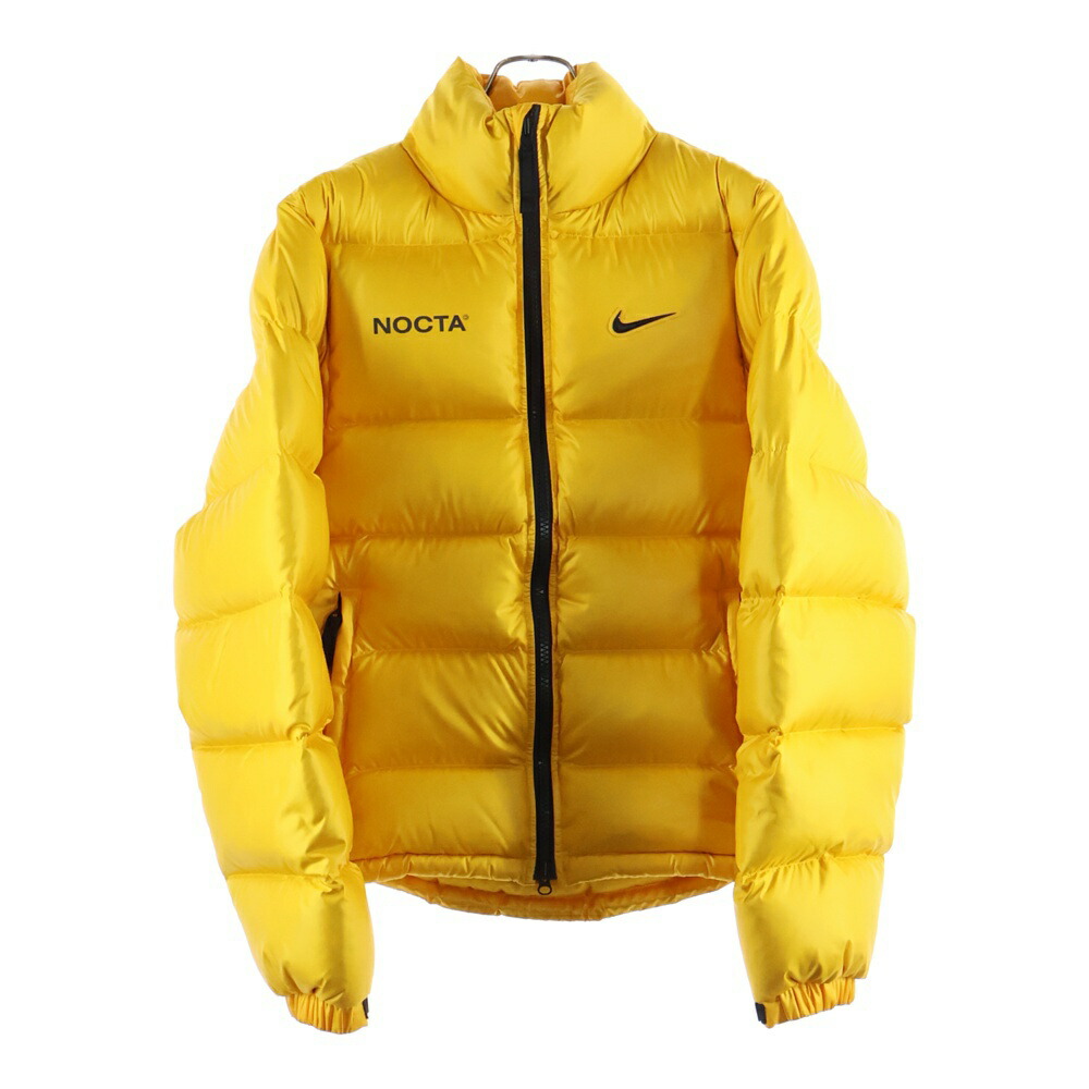 NIKE(ナイキ) サイズ:XS ×NOCTA PUFFER JACKET ノクタ パファー ダウンジャケット イエロー DA3997-739【中古】【程度B】【カラーイエロー】【オンライン限定商品】|ブランド買取・販売 BRING