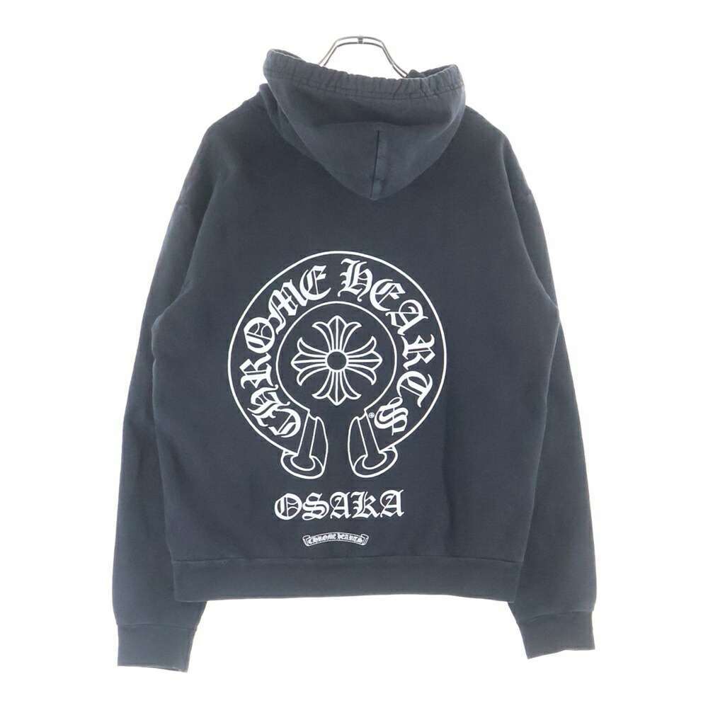 ★激レア★Old Chrome Hearts ホースシューダガージップパーカー CHROME HEARTS（クロムハーツ） OLD HORSESHOE ZIP HOODIE オールド