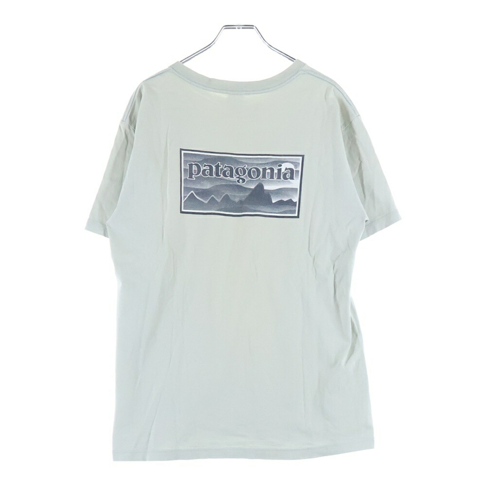 PATAGONIA(パタゴニア) 大いさ:S 90S VINTAGE BENEFICIAL ヴィンテージ ロゴタイプ刷り上げる 労働者の一団のど首 半袖 ティーシャツ カットソー 薄墨色【中古】【度合いB】【色合い薄墨色】【取りまわしバス発着場BRING横浜ビブレ店】 Tシャツ・カットソー-メンズファッション-トップス