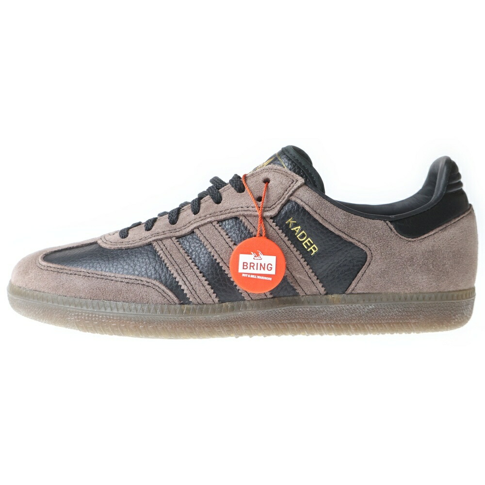 adidas(アディダス) 大きさ:27.0珊 ×Kader Sylla Samba ADV ケイダー シイラ サンバ ローカットスニーカー 黒いこと US9/27珊 IF9235【新古品/中古】【度合いS】【色つや黒いこと】【取りまわしバス発着場BRING WASTE_NOT】