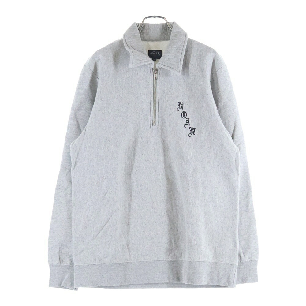 楽天市場】ノア NOAH NYC ロゴスウェット XLサイズ グレー コットン100