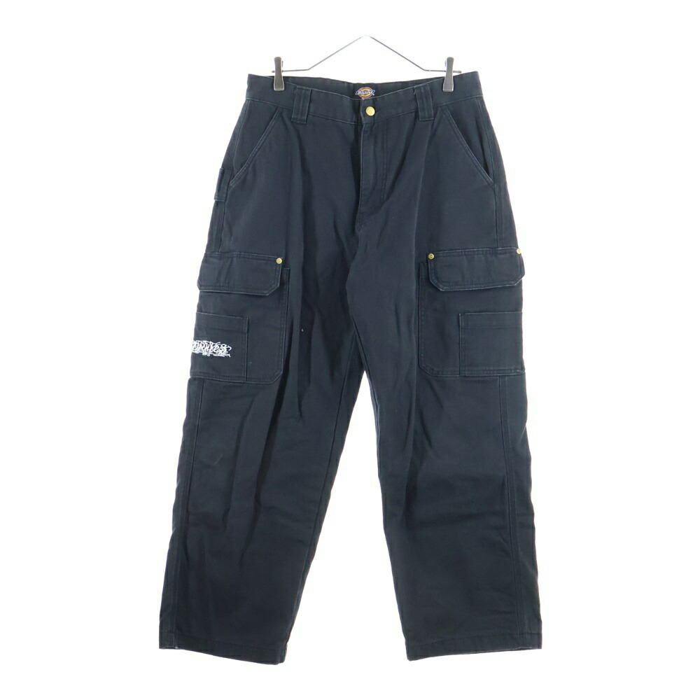 SUPREME(シュプリーム) 大いさ:32 24AW ×DICKIES FLANNEL LINED CARGO PANT ディッキーズ フランネルラインドカーゴパンツ 黒いこと【中古】【度合いB】【色合い黒いこと】【取りまわしバス発着場BRING THRIFT CLOSET 幕張店】 メンズファッション-ズボン・パンツ
